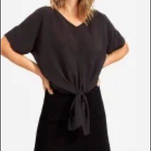 Everlane tie front shirt. New with tags, never worn!